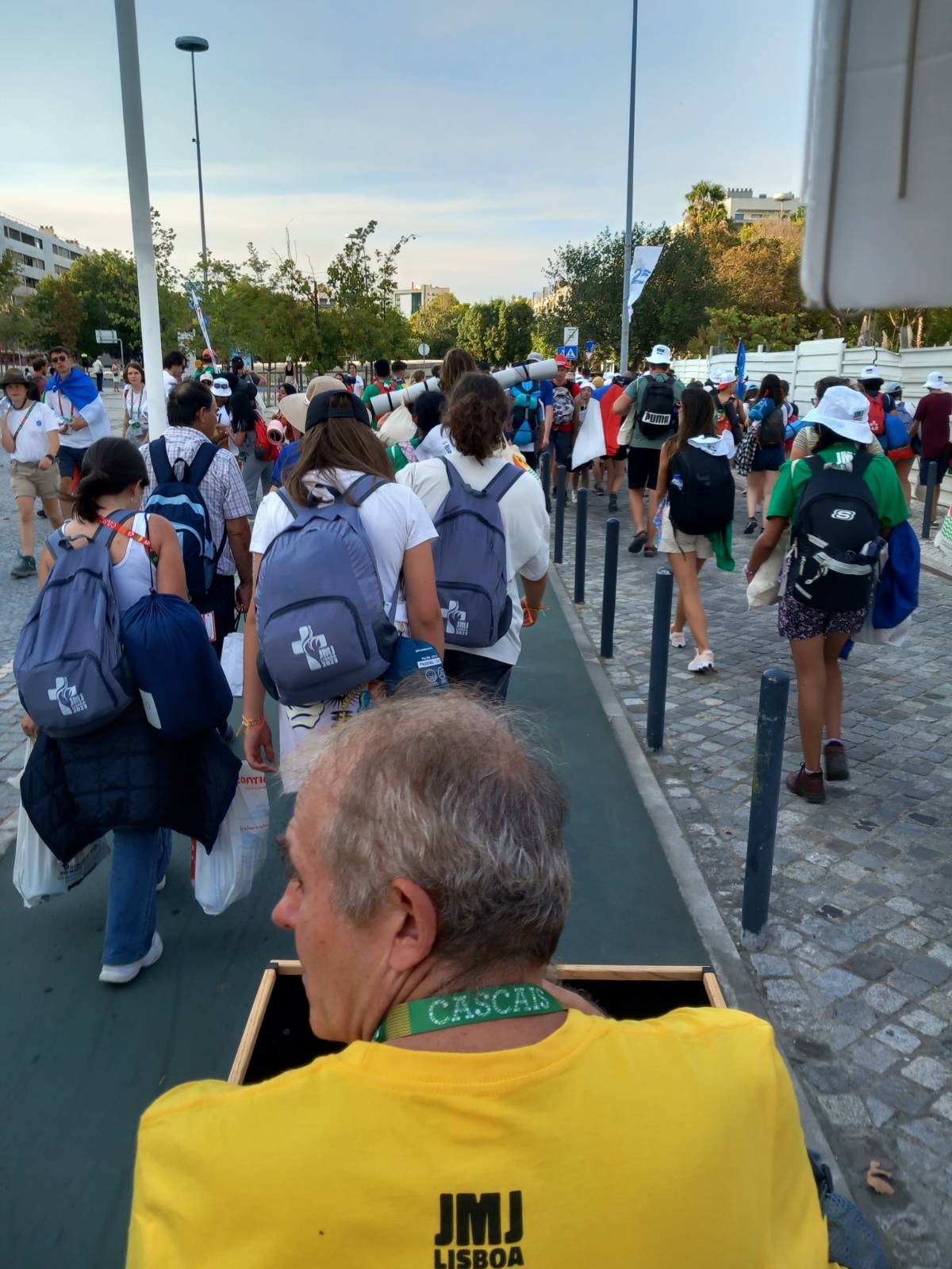 Bicicletas de Carga na JMJ!